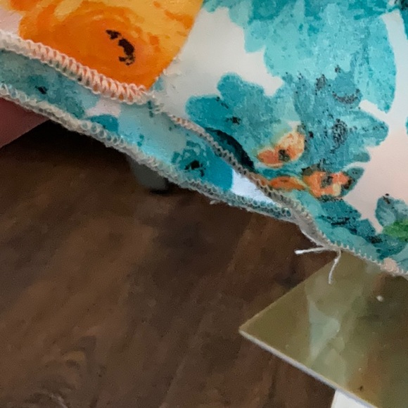 Lularoe Orange and blue Floral Maxi Women’s Skirt Size Medium - Picture 6 of 13